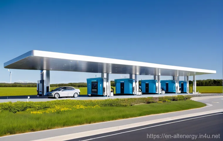 자동차 대체에너지 - Electrifying Urban Life: The Seamless Integration of EVs**

"A bustling, modern city street scene du...